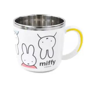 [텐바이텐]스텐 미피 손잡이컵 아동 국내산 양치 물컵 어린이집 유치원 준비물