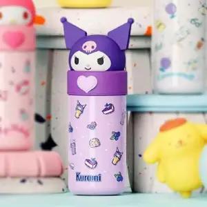 [텐바이텐]산리오 캐릭터즈 입체 피규어 스텐 텀블러 물통 쿠로미