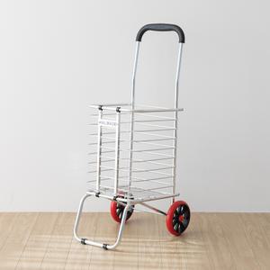 할메이드 접이식 폴딩 알루미늄 핸드카트 시장바구니 쇼핑캐리어 튼튼두발이