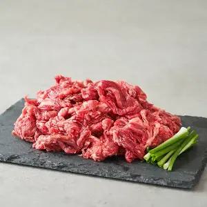 [품질보장] 미쓰하누 1++No.9등급 한우 불고기 1kg 샤브샤브 불고기용