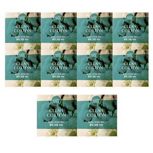 해피바스 비누 오리지널 컬렉션 클린 코튼 90g 10개/세수비누