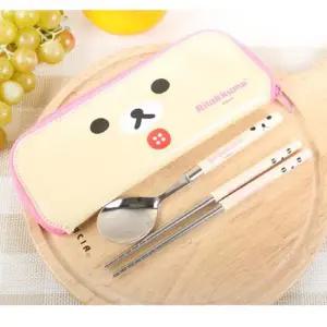 [텐바이텐]리라쿠마 슬림수저케이스세트 베이지4384