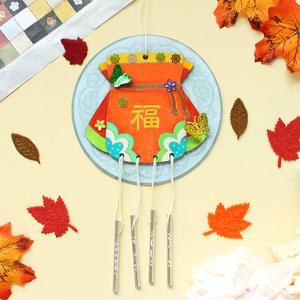 [도토리클래스]전통 복주머니 풍경 5set