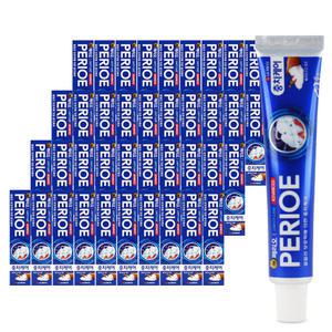 페리오 캐비티케어 알파 치약 50g x 40개 벌크 케이스 여행용 휴대용 세면도구 작은치약