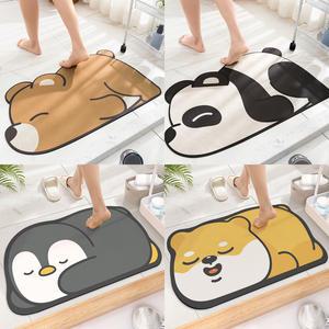 [2개세트] 간편세척 부드러운 애니멀 규조토 발매트외 10종 욕실화,발매트 전옵션 행사가!