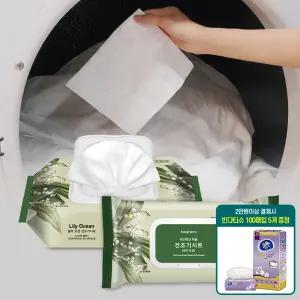 비긴에코 퍼퓸 건조기시트 80매입 2개 릴리오션향