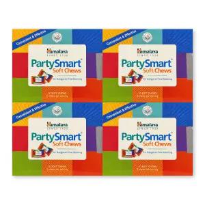 히말라야 파티스마트 츄 3.05g X 10개 4박스 소프트 츄스 숙취해소제 올리브영 PARTYSMART