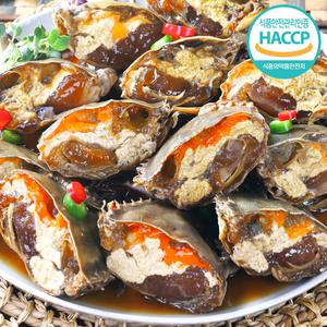 국내산 100% 연평도 알배기 저염 암꽃게 간장게장 순살 양념게장