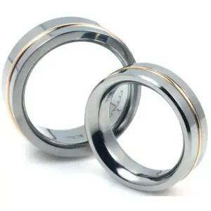 T-509 CO 14K 골드 티타늄 커플링 반지 이니셜무료 무료배송 맞춤제작 평생AS