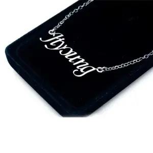 TSP-500 티타늄 이니셜 펜던트 목걸이 무료배송 평생AS