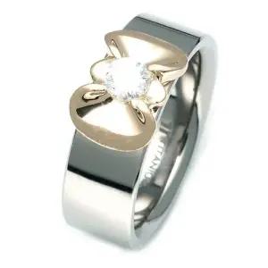 T-976 14K 골드 티타늄 반지 이니셜무료 무료배송 맞춤제작 평생AS