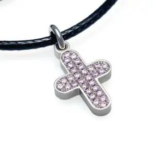 TSP-034A 티타늄 십자가 펜던트 목걸이 무료배송 평생AS