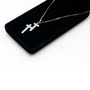 TSP-921 티타늄 십자가 펜던트 목걸이 무료배송 평생AS