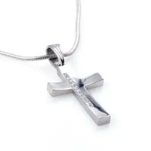 TSP-7032 티타늄 십자가 펜던트 목걸이 무료배송 평생AS