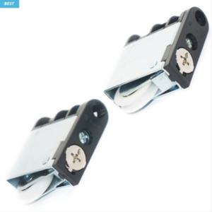 국산 중문호차 3연동 로라  롤러 오메가형 U형 미닫이문 중문 스르륵 (나사포함)