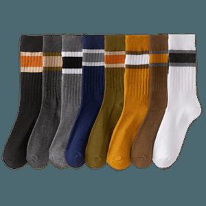 겨울 남자 두꺼운 장목 양말 두툼한 남성 골지양말 중목 기모