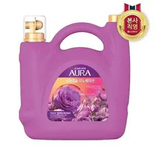 [LG생활건강]아우라 생화캡슐 초고농축 대용량 섬유유연제 5.5L 자스민머스크 x 1개