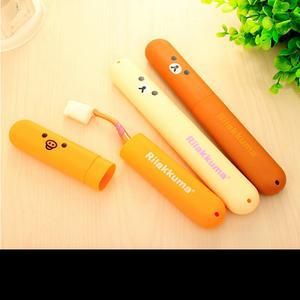 휴대용 곰 미니 칫솔케이스 어린이집 유치원 학교 여행용 세면도구