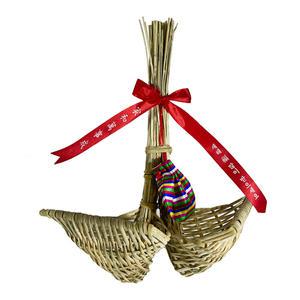 국산 복조리 대 2P 액막이 쌀조리 설날 선물 공예품 민속 장식 인테리어 행운