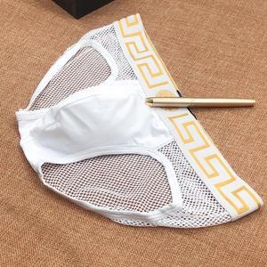 남자 헬스 바디프로필 망사 속옷 매쉬 삼각 팬티 VS04