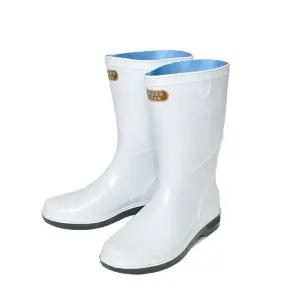 보생 넌슬립 남자 반장화 (백색) 논슬립 남자용 미끄럼방지 공장 주방