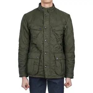 [바버]ARIEL 아리엘 폴라퀼팅 자켓 (MQU0365 OL91)