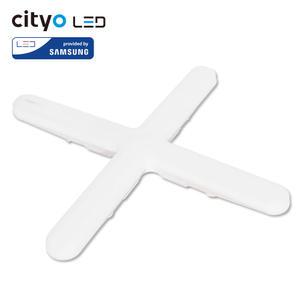 씨티오 LED 돌핀 60W 십자등 주광색 형광등 교체