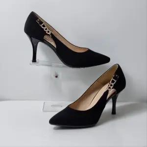 [탠디]여성 8cm 스틸레토 몰드창 데일리 펌프스힐 124025VT4