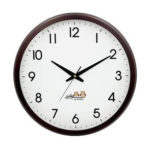 부엉이 무소음 벽시계 원목 벽걸이 인테리어용품 40cm