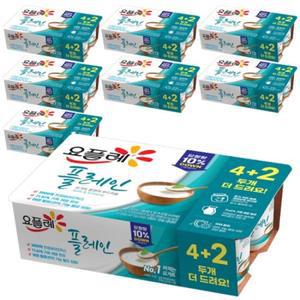 요플레 플레인 80g 6입 x 8개 총48개