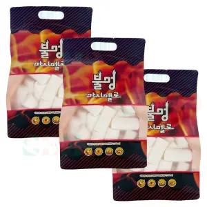 불멍 마쉬멜로 400g x 3봉 캠핑 마시멜로우 바베큐 간식