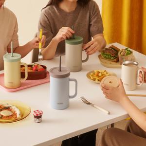 써모스 더 콤팩트 스트로 컵앤텀블러 TKHA-1000K 직장 오피스