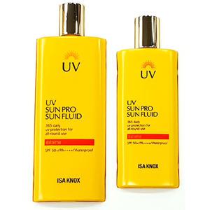(무료배) 이자녹스 유브이 선프로 365 선 플루이드 100ml+70ml 기획세트 / 선플루이드 기획
