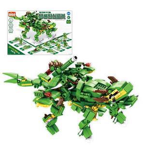 신상 제우스 멀티블럭 공룡변신로봇 12 in 1블록 12가지 합체 변신 블럭