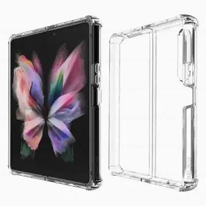 르랑 갤럭시 Z폴드4 투명 범퍼 케이스 B 폴더 지폴드 제트 폴더폰 젤하드CC10F-13 젤리 하드 변색없는 핸