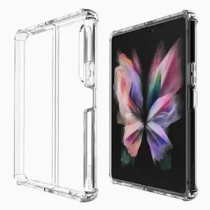 르랑 갤럭시 Z폴드6 투명 범퍼 케이스 B 폴더 지폴드 제트 폴더폰 젤하드CC10F-37 젤리 하드 변색없는 핸