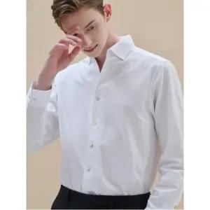 코튼 오픈 원피스 칼라 셔츠  화이트 (GA4864U031)