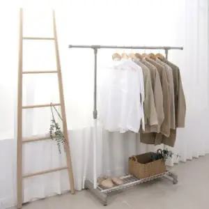 [텐바이텐]모노 이동식 드레스룸 바구니행거