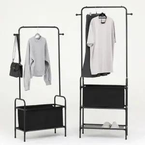 [텐바이텐]심플 틈새수납 선반형 행거