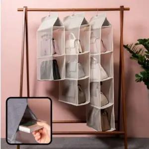 [텐바이텐]구김이 없는 걸이형 포켓 가방정리 수납보관함