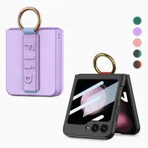 아트박스/르랑 갤럭시Z플립5 스트랩 링 케이스 B 제트 지플립 flip