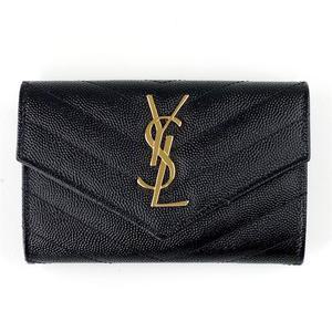 [럭스댓] 국내 생로랑 414404 카산드라 모노그램 마틀라세 엔벨로프 플랩 지갑