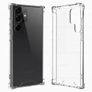 르랑 갤럭시S23 울트라 투명 범퍼 케이스 B 변색없는 젤하드 젤리 핸드폰CC10F-18
