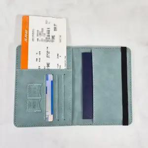 RFID 차단 여권케이스 여권 지갑 커버 해킹방지 파우치 안티스키밍