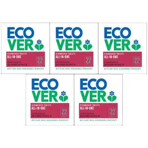 에코버 뉴올인원 식기세척기세제 440g x 5개 / 써클