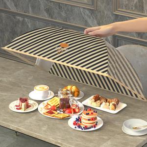 사각 밥상보 밥상덮개 원형 사각 식탁보 덮개 육각 원터치 테이블 반찬 메쉬 푸드커버 날파리방지 우산형 걸이형 식사