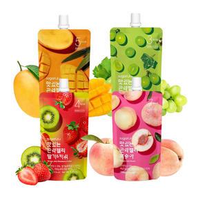 슈가로로 맛있는 곤약젤리 150g 4가지맛 1개입/청포도/복숭아/망고/딸기키위/저칼로리