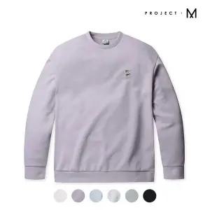 [프로젝트엠] 남성 문베어 그래픽 맨투맨 티셔츠_EPD1TR1950