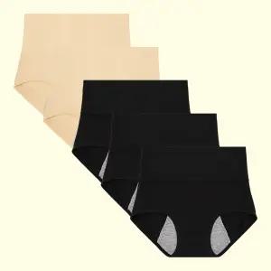 아이엠속옷 주니어 위생팬티 5p 순면 아랫배포근한 복대 학생 청소년 생리 샘방지 팬티