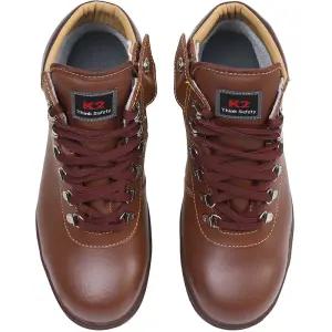 K2세이프티 6인치 안전화 K2-14 공용 브라운
